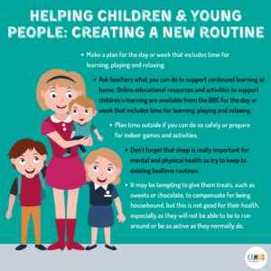 Helping Children & Young People: Creating A New Routine