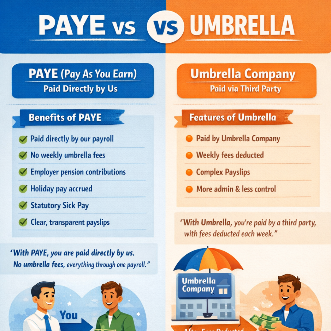 PAYE VS Umbrella